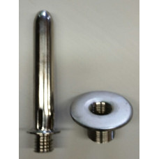 Spülkerze, Niro mit Adapter p.f. DeLaval