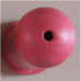 Super-Sauger kurz, 100mm, rot mit rundem Loch