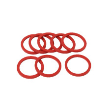 Dichtung f. Ventil 3mm, rot, 5er P