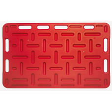 Treibbrett 126 x 76 cm, rot  