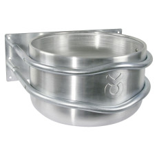 Futtertrog Aluminium, ca. 18l, mit