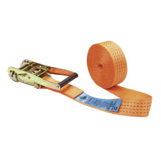 Ratschenzurrgurt 1-tlg. orange 50m