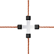 Litzclip Litzen-Kreuzverbinder 3mm